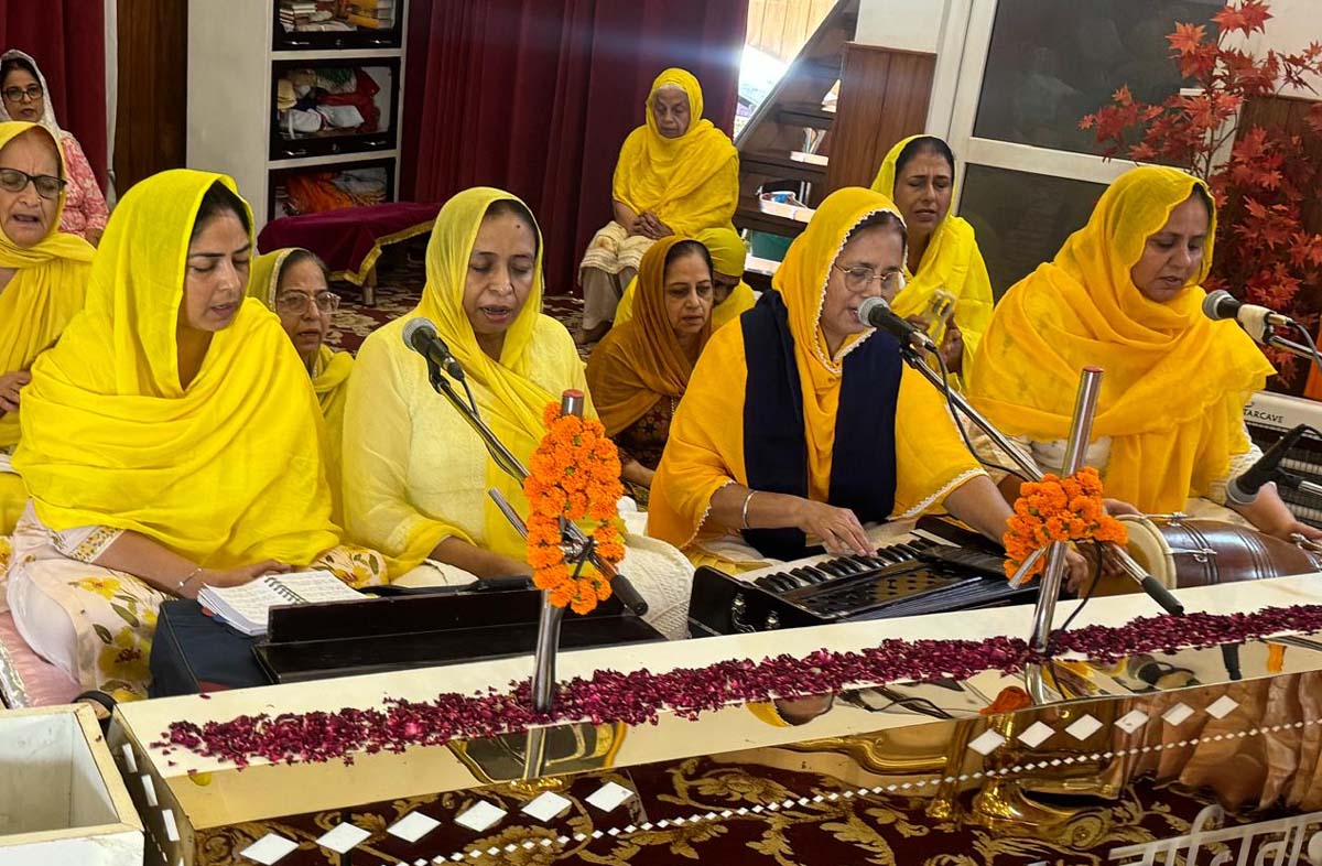 Gurmat Samagam dedicated to the Parkash Purb of Sri Guru Granth Sahib Ji was organized.